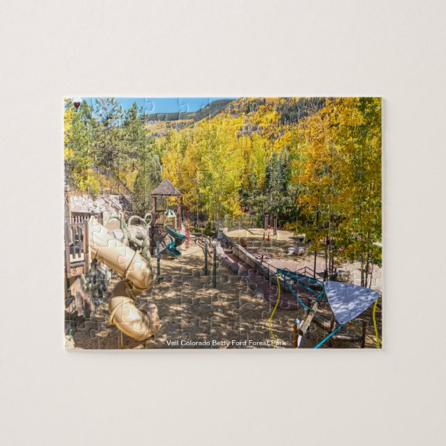 Vail Colorado Betty Ford Forest Park Pussel (Horisontell)