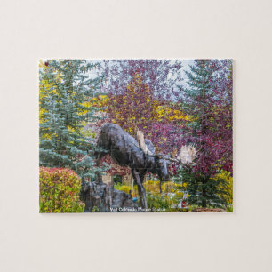 Vail Colorado Betty Moose Staty Pussel