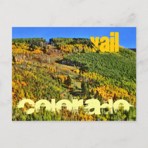 Vail Colorado hiss vykort