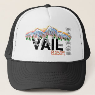 Vail Colorado höjdhatt Truckerkeps