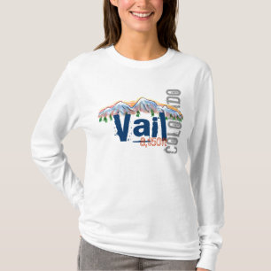 Vail Colorado höjdhoodie Tee