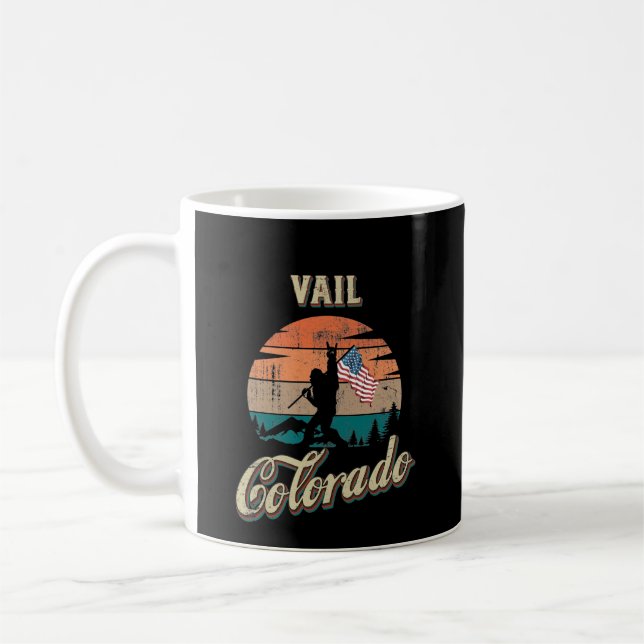 Vail Colorado Kaffemugg (Vänster)