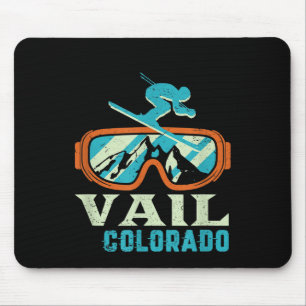 Vail Colorado Mountain Vintage Retro Skiing and Sn Musmatta