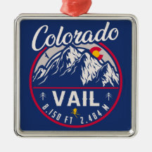 Vail Colorado Mountat - Retro Sign