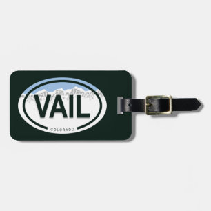 Vail Colorado Rocky Mountain Luggage Bagagebricka