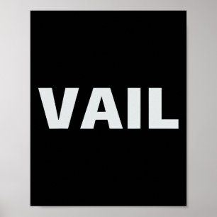 Vail Colorado - Rocky Mountain Skiing and Snowboar Poster