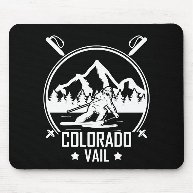 Vail Colorado Ski Musmatta (Framsidan)