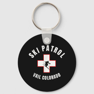 Vail Colorado Ski Patrol Nyckelring