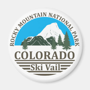 Vail Colorado ski resort Magnet