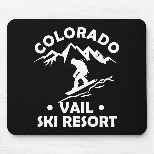 Vail Colorado ski resort Musmatta (Framsidan)
