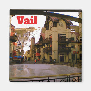 Vail Colorado skida Magnet