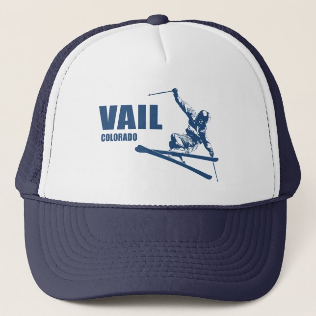 Vail Colorado Skidåkare Keps (Framsida)