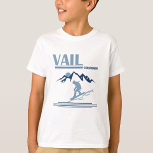 Vail Colorado snowboarding T Shirt