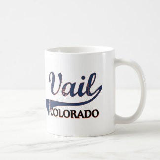 Vail Colorado stadsklassiker Kaffemugg