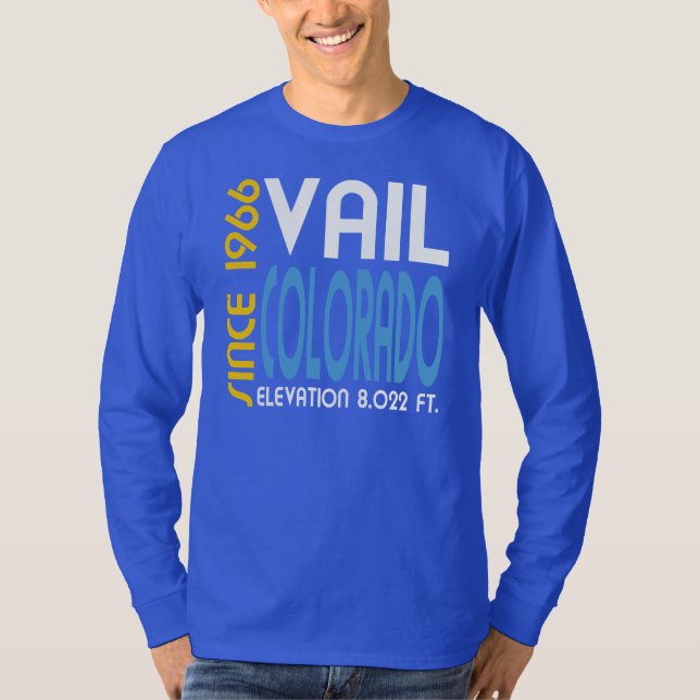 Vail Colorado T-shirt (Framsida)