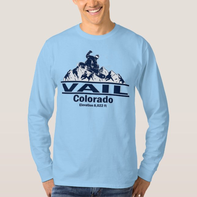 Vail Colorado T Shirt (Framsida)