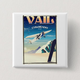 Vail Colorado vintage resor poster Knapp