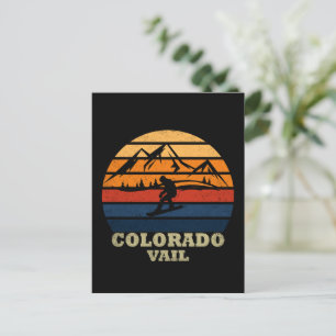 Vail Colorado vintage Vykort