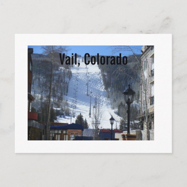 Vail, Colorado Vykort (Framsida)