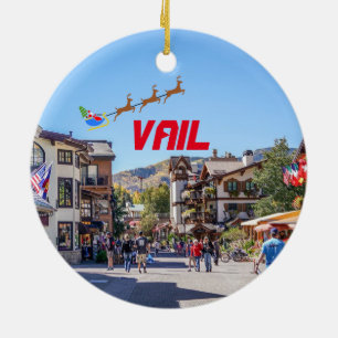 Vail Panoramic jul Ornament