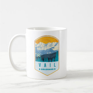 Vail Ski Badge Kaffemugg