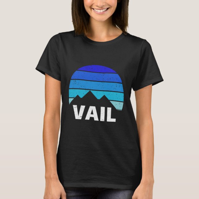 Vail ski life t shirt (Framsida)