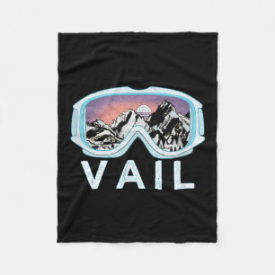Vail Ski Snowboard Design_vail, Co Goggles Skiing Fleecefilt