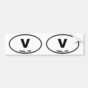 Vail V Bildekal
