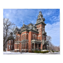 Vaile Mansion, Självständighet, Missouri, Snö