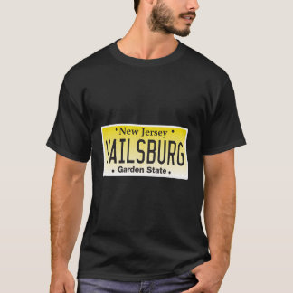 Vailsburg Newark Nj City New jersey License Plate T Shirt