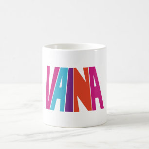 Vaina kaffemugg - vit
