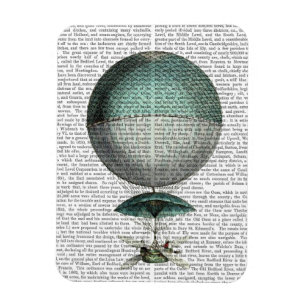 Vaisseau Volant Luftballong Magnet