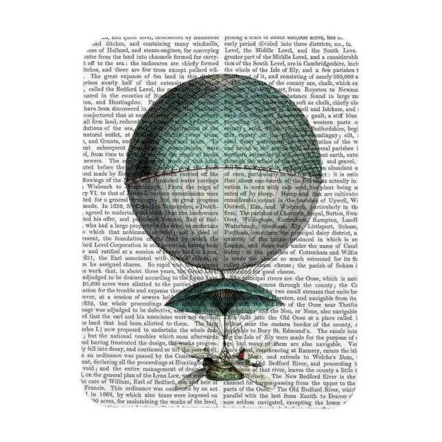 Vaisseau Volant Luftballong Magnet (Vertikal)