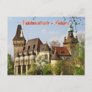 Vajdahunyad Castle, Budapest, Ungern Vykort