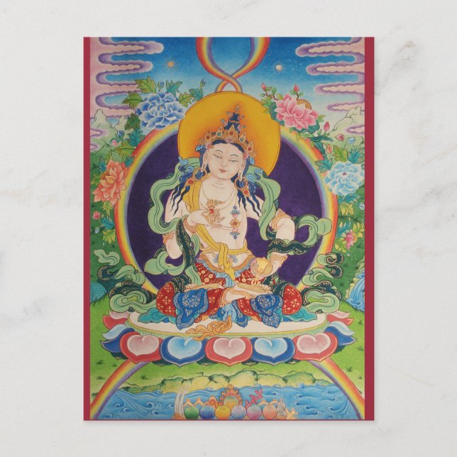 Vajrasatva Vykort (Framsida)