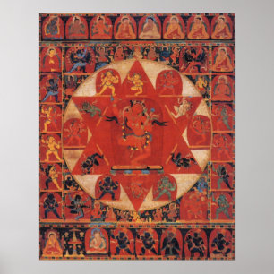 Vajravarahi Mandala Poster