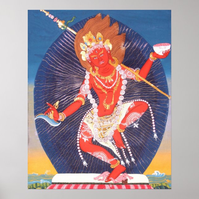 Vajrayogini Poster (Framsidan)