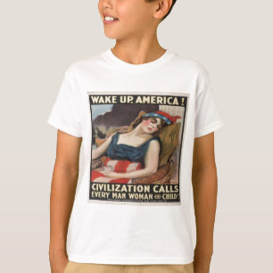 VAK UPP AMERIKA T-SHIRT