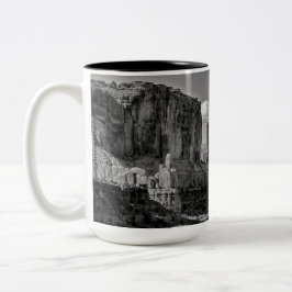 Vak upp kaffe Två-Tonad mugg