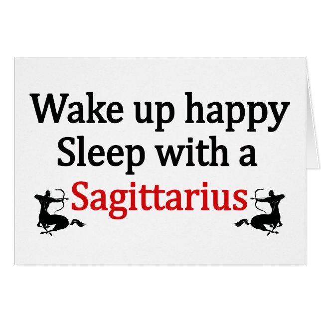 Vak upp lycklig hälsningskort (Framsidan Horizontal)