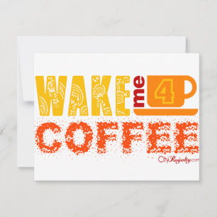 Vaka mig för kaffe