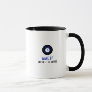 VAKE UP ALARM CLOCK MUGG