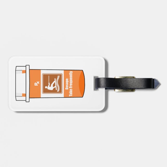 Vakeboarding är mitt droger bagagebricka (Baksida Vågrät)