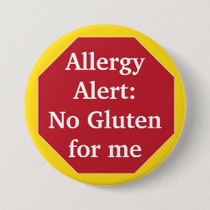 Vaken allergi: Ingen Gluten Knapp