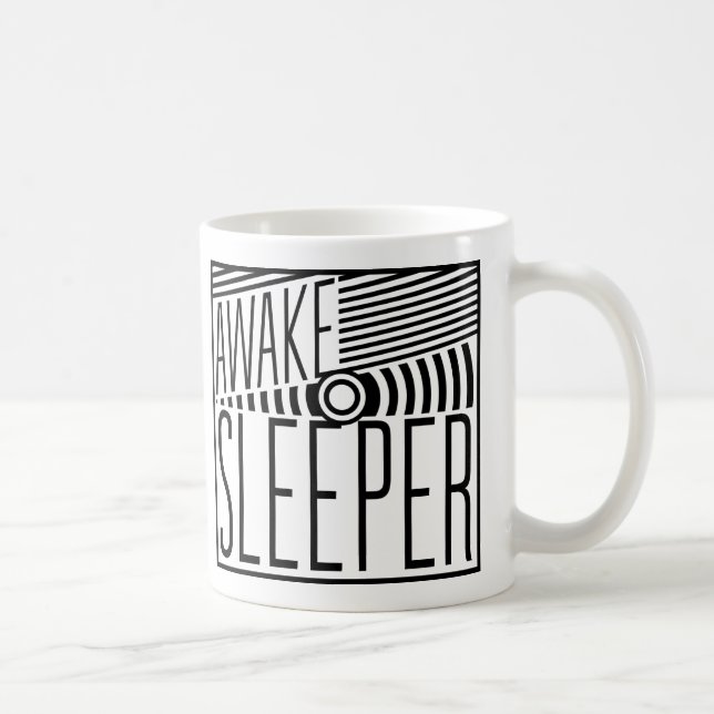 Vaken nolla-Sleeper Kaffemugg (Höger)