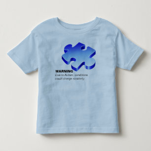 Vaken T-tröja för Autism Tee