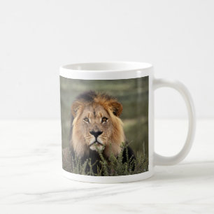 Vaket lejont kaffemugg