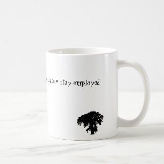vaket stag = använt stag kaffemugg