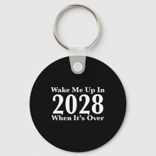 Vakna 2028 när det är över nyckelring