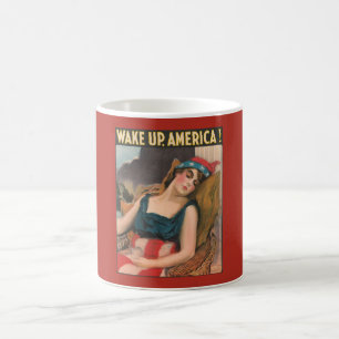 Vakna Amerika! Affisch Kaffemugg